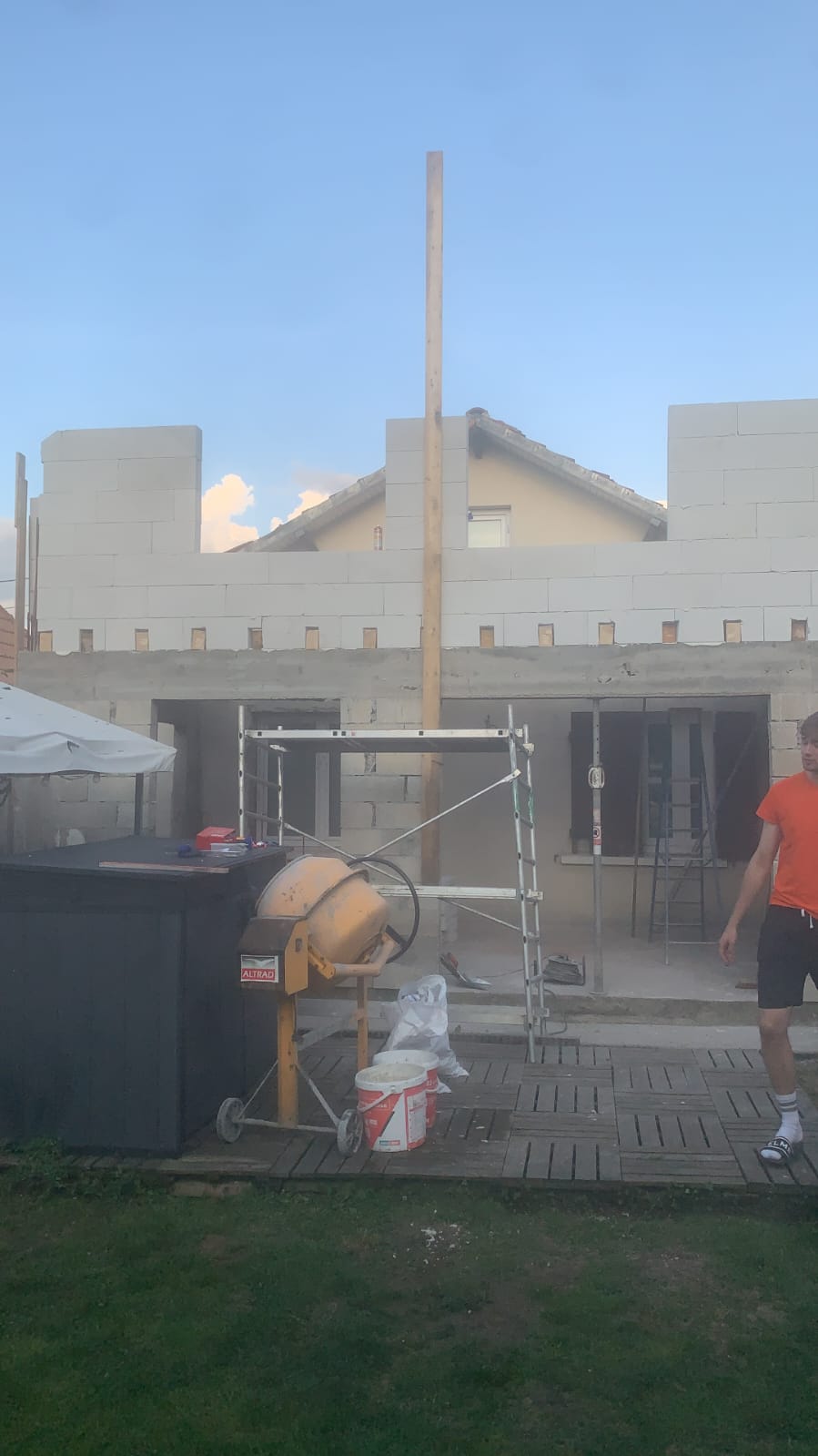 Ouverture de cloison